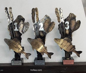 statuetka ryba okoń