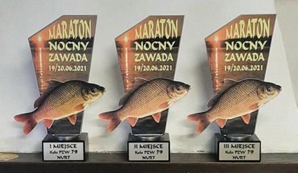 statuetka wędkarska