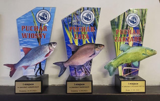 statuetka wędkarska